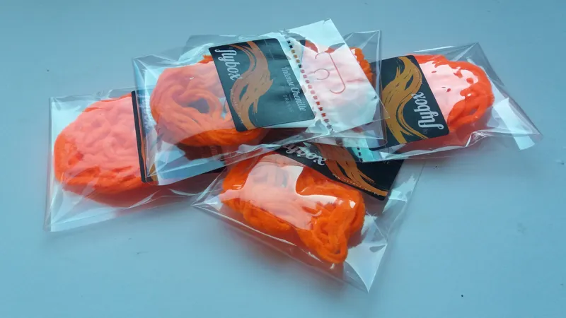 Flybox Intense Chenille in Fl.Orange-1